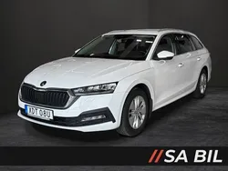 Vit Begagnad 2021 Skoda Octavia Ambition Kombi | 184 500 kr (Marknadspris)