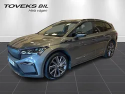 Grå (graphite grey metallic) Begagnad 2022 Skoda Enyaq iV SUV | 399 900 kr (Marknadspris)
