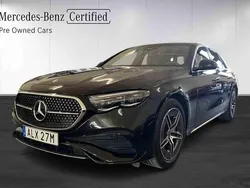 Svart Begagnad 2025 Mercedes E300 Sedan | 734 900 kr