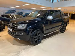 Svart Begagnad 2016 VW Amarok Highline Pickup | 174 900 kr (Marknadspris)
