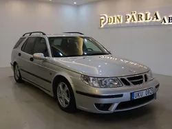 Ljusgrå (grå) Begagnad 2004 Saab 9-5 Aero Kombi | 69 900 kr
