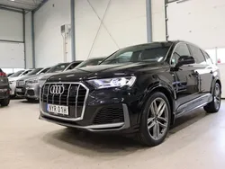 Svart Begagnad 2019 Audi Q7 S-Line SUV | 629 800 kr (Marknadspris)