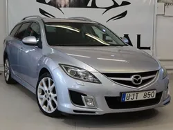 Grå Begagnad 2008 Mazda 6 Inclusive Kombi | 39 900 kr (Bra pris)
