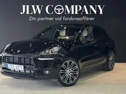 Svart Begagnad 2017 Porsche Macan SUV | 439 000 kr (Marknadspris)