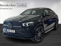 Svart (black) Begagnad 2022 Mercedes GLE350 AMG Line Premium Plus Sportkupé | 869 900 kr (Dyr)