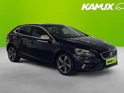 Svart Begagnad 2016 Volvo V40 R-Design Kombi | 144 800 kr (Marknadspris)