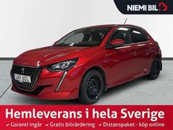Röd Begagnad 2021 Peugeot 208 Allure Halvkombi | 159 900 kr (Marknadspris)