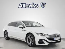 Vit Begagnad 2021 VW Arteon R-line Kombi | 279 000 kr (Marknadspris)