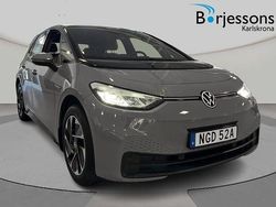 Grå Begagnad 2022 VW ID.3 Pro Performance Halvkombi | 252 000 kr (Marknadspris)