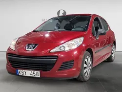 Mörkröd Begagnad 2009 Peugeot 207 Halvkombi | 39 900 kr (Marknadspris)