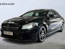 Svart Begagnad 2015 Mercedes CLA180 Sedan | 119 900 kr