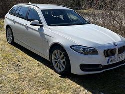 Vit Begagnad 2014 BMW 520 Kombi | 49 900 kr