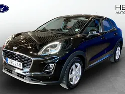 Svart (black) Begagnad 2021 Ford Puma Titanium Halvkombi | 179 900 kr (Bra pris)