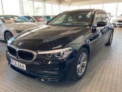 Svart Begagnad 2017 BMW 520 Sport Line Kombi | 219 000 kr (Marknadspris)