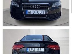Svart Begagnad 2008 Audi A4 Sedan | 45 000 kr (Dyr)