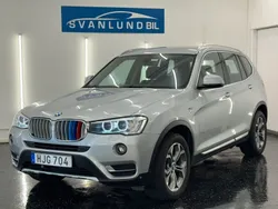 Silver Begagnad 2015 BMW X3 xLine SUV | 299 800 kr
