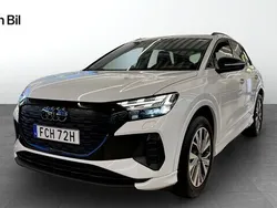 Glaciärvit metallic Begagnad 2024 Audi Q4 e-tron Advanced Plus SUV | 569 000 kr (Dyr)