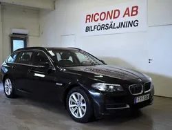 Svart Begagnad 2016 BMW 520 Kombi | 129 900 kr (Marknadspris)