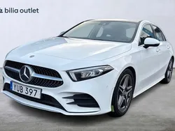 Vit Begagnad 2018 Mercedes A250 AMG Halvkombi | 259 900 kr (Bra pris)