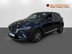 Blå Begagnad 2017 Mazda CX-3 Optimum SUV | 209 900 kr (Marknadspris)