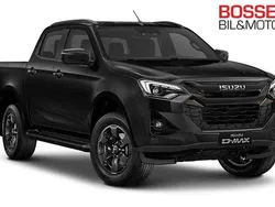Svart (onyx black mica) Ny 2024 Isuzu D-Max Pickup | 734 625 kr (Bra pris)