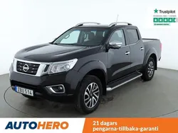 Svart Begagnad 2018 Nissan Navara 360º Pickup | 280 000 kr (Marknadspris)
