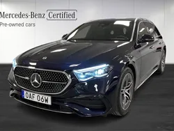 Mörkblå Begagnad 2023 Mercedes E220 AMG Kombi | 619 000 kr