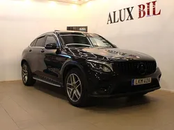 Svart Begagnad 2019 Mercedes GLC220 AMG Sportkupé | 329 900 kr (Marknadspris)