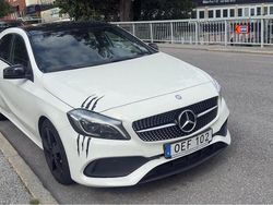 Vit Begagnad 2017 Mercedes A180 AMG Halvkombi | 195 000 kr (Marknadspris)