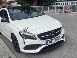 Vit Begagnad 2017 Mercedes A180 AMG Halvkombi | 195 000 kr (Marknadspris)