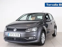 Mörkgrå Begagnad 2016 VW Polo Halvkombi | 109 900 kr (Marknadspris)