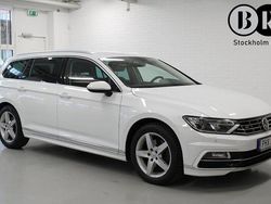 Vit Begagnad 2017 VW Passat R-line Kombi | 164 900 kr (Bra pris)