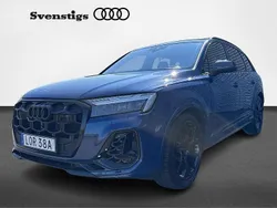Blå (ascariblå metallic) Begagnad 2024 Audi Q7 S-Line SUV | 999 500 kr