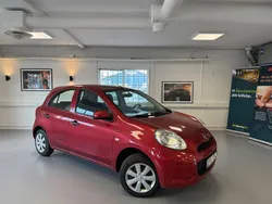 Röd Begagnad 2011 Nissan Micra Halvkombi | 49 900 kr (Marknadspris)