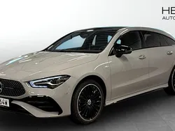 Grå (grey) Ny 2025 Mercedes CLA250e Shooting Brake AMG Kombi | 529 900 kr