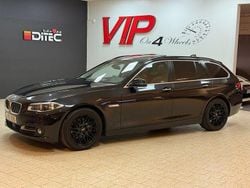 Svart Begagnad 2016 BMW 520 Kombi | 168 800 kr (Marknadspris)