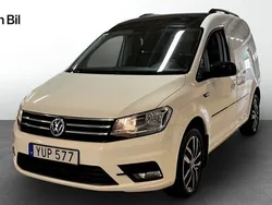 Flerfärgad (candywhite) Begagnad 2018 VW Caddy Edition Minibuss | 149 900 kr (Dyr)