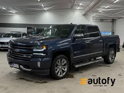 Mörkblå (blå) Begagnad 2018 Chevrolet Silverado LTZ Van | 499 000 kr