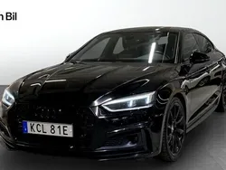 Brilliantsvart Begagnad 2019 Audi A5 Sportback S-Line | 374 000 kr (Bra pris)