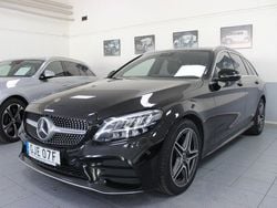 Svart Begagnad 2019 Mercedes C200 AMG line Kombi | 269 900 kr (Marknadspris)