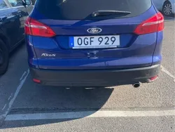 Blå Begagnad 2017 Ford Focus Kombi | 87 000 kr (Superpris)