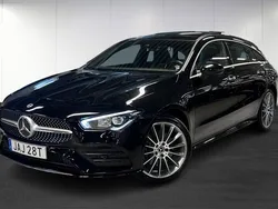Svart (black) Begagnad 2023 Mercedes CLA250e AMG Sedan | 339 000 kr