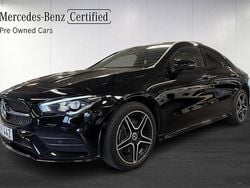 Svart Begagnad 2022 Mercedes CLA250e AMG Sedan | 379 000 kr (Marknadspris)