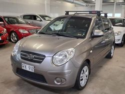 Grå Begagnad 2009 Kia Picanto Comfort Halvkombi | 33 999 kr (Marknadspris)