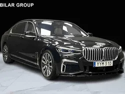 Svart Begagnad 2021 BMW 745e Sedan | 699 000 kr