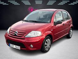Röd Begagnad 2008 Citroën C3 Halvkombi | 24 900 kr (Marknadspris)