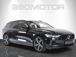 Svart Begagnad 2022 Volvo V60 R-Design Kombi | 424 900 kr (Dyr)