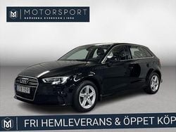 Svart Begagnad 2018 Audi A3 Sportback Proline Halvkombi | 164 900 kr (Bra pris)