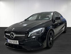 Svart Begagnad 2017 Mercedes CLA200 AMG Sportkupé | 189 900 kr (Marknadspris)
