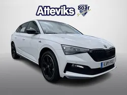 Vit Begagnad 2022 Skoda Scala Monte Carlo Halvkombi | 259 900 kr (Dyr)